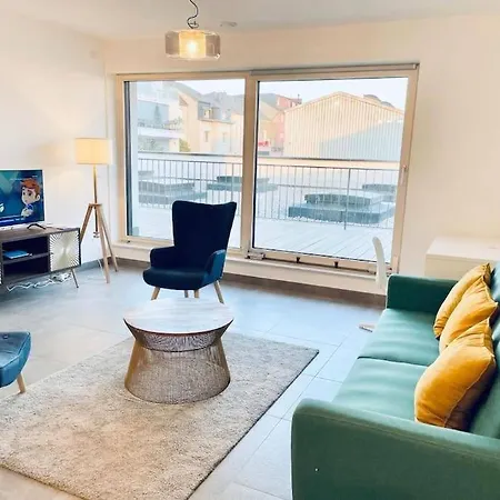 Charming 2 Bedrooms Flat In Center W Free Parking &terrace Luxembourg