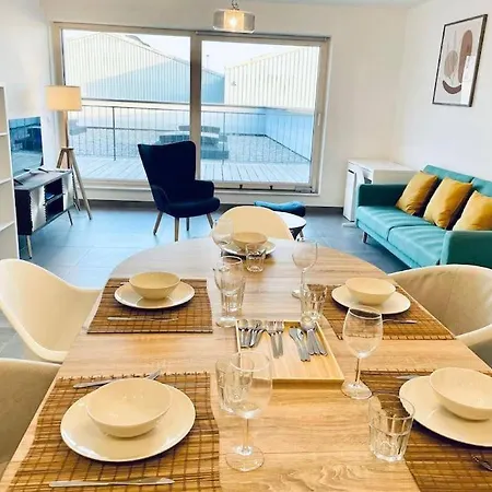 Charming 2 Bedrooms Flat In Center W Free Parking &terrace * ルクセンブルク